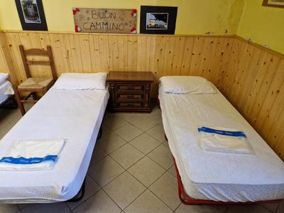 Ostello per pellegrini lungo la Via Francigena