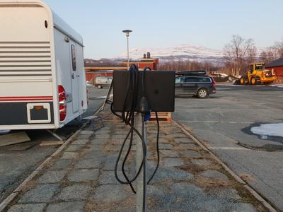 Hemavans fjällcenter husvagnscamping