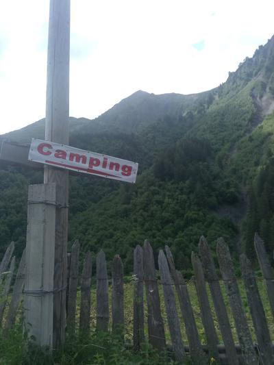 Camping nice place in adishi