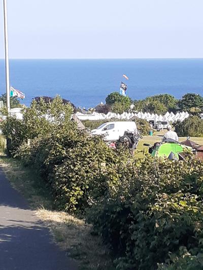 Isle of Man TT camping