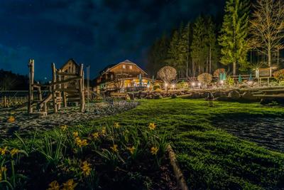 Kolmenhof inn at the Breg spring