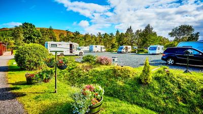 Kinlochewe Caravan and Motorhome Club Campsite