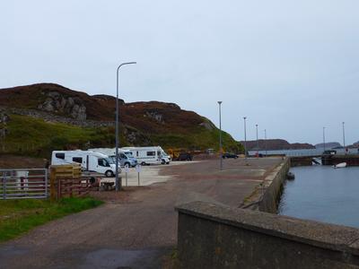 Kinlochbervie Loch Clash Campervan Stopover