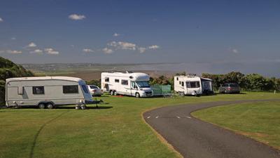 St Agnes Beacon Caravan and Motorhome Club Campsite