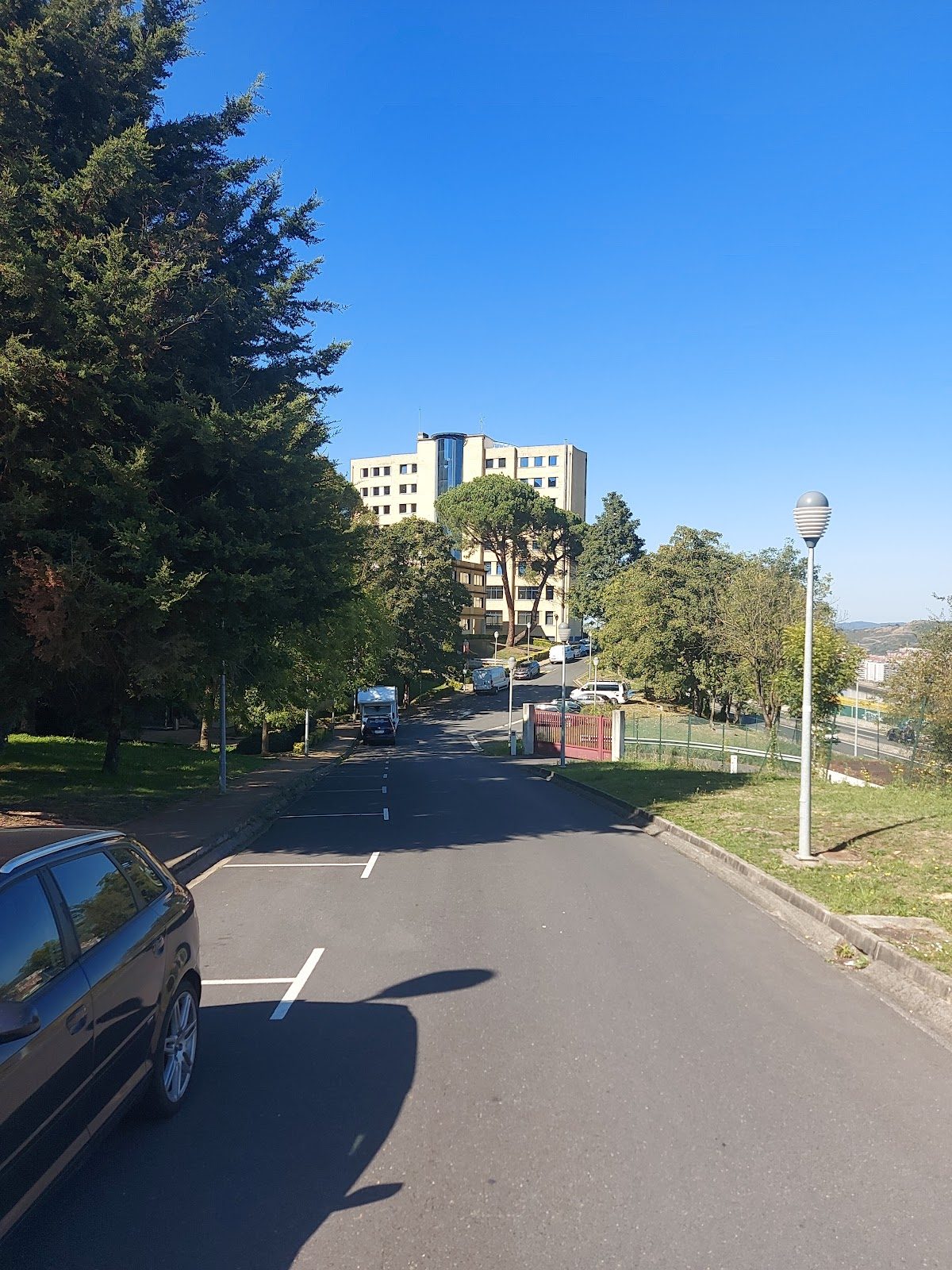 The Bilbao Hostel motorhome area