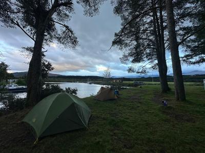 Camping area Great Glen Way